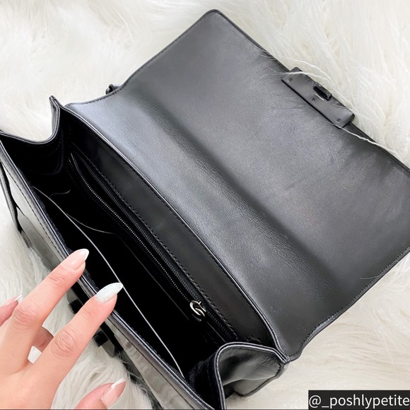 Michael Kors Black Patent Authentic Shoulder Bag - Picture 10 of 16